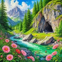 Пазл Пещера