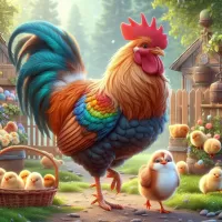 Пазл Петушок