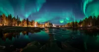 Пазл Пылающее небо