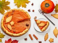 Пазл Пирог из тыквы