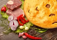 Пазл Пирог с мясом