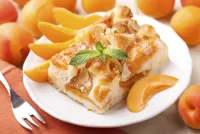 Пазл Пирог с персиками