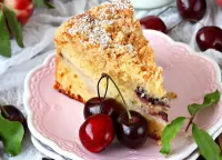 Пазл Пирог с вишней 