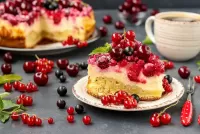 Пазл Пирог с ягодами