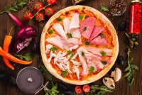 Пазл Пицца и нарезка