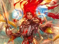 Пазл Пламенный воин