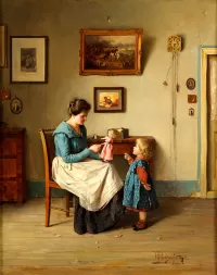 Пазл Платье для куклы