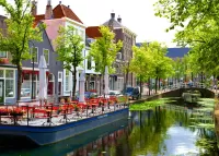 Пазл Плавучее кафе