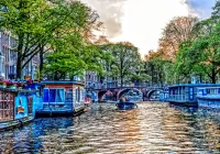 Пазл Плавучие дома