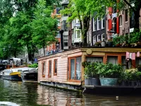 Пазл Плавучий дом