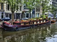 Пазл Плавучий дом