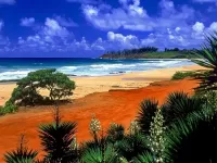 Пазл Пляж тропики