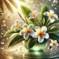 Пазл Плюмерия