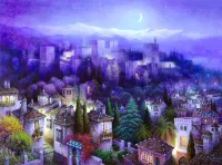 Пазл Под небом Гранады