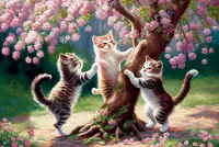 Пазл Под вишней