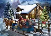 Пазл Подарки к празднику