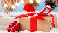 Пазл Подарок под ёлкой