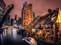 Пазл Подъемный мост 