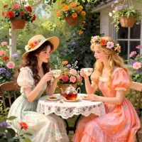 Пазл Подружки