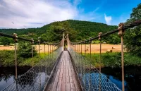 Пазл Подвесной мост