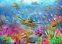 Пазл Подводный мир