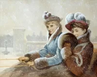 Пазл Поездка в санках
