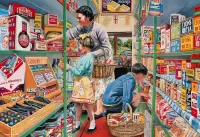 Пазл Покупки с бабушкой