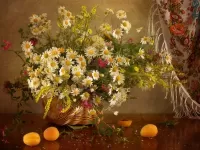 Пазл Полевые цветы