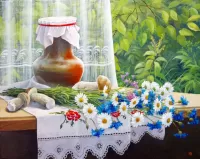 Пазл Полевые цветы