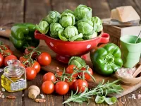 Пазл Полезные овощи