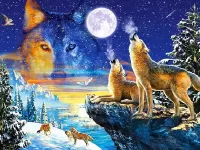 Пазл Полнолуние