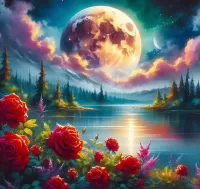 Пазл Полнолуние