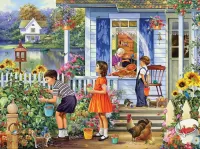 Пазл Помошники