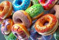 Пазл Пончики 