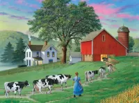 Пазл Пора домой