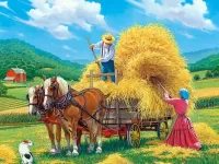 Пазл Пора сенокоса