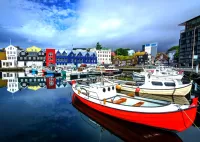 Пазл Портовый город