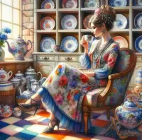 Пазл Посуда