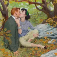 Пазл Поцелуй