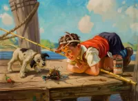 Пазл Поймал