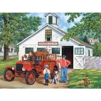 Пазл Пожарная машина