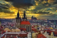 Пазл Прага. Чехия