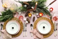 Пазл Праздничная сервировка 