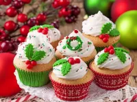 Пазл Праздничные кексы