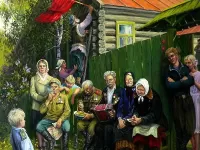 Пазл Праздник со слезами