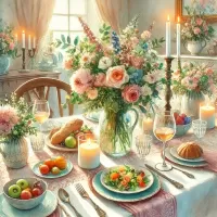 Пазл При свечах