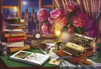 Пазл При свете лампы