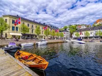 Пазл Причал в Арендале