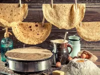 Пазл Приготовление блинов