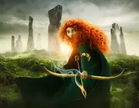 Пазл Принцесса с луком